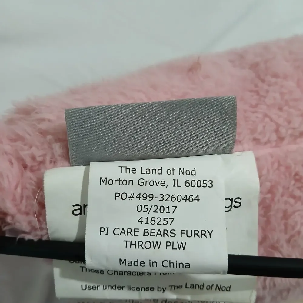 Care Bears American Greetings 2017 Cheer Bear Pillow Land Of Nod Pink Square